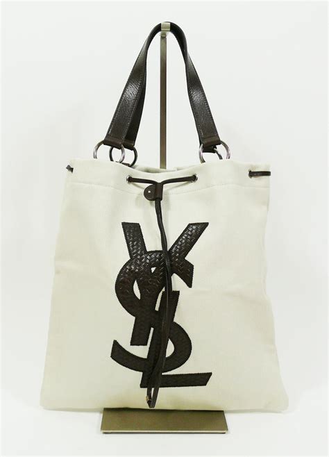 ysl canvas tote dupe|YSL free tote bag.